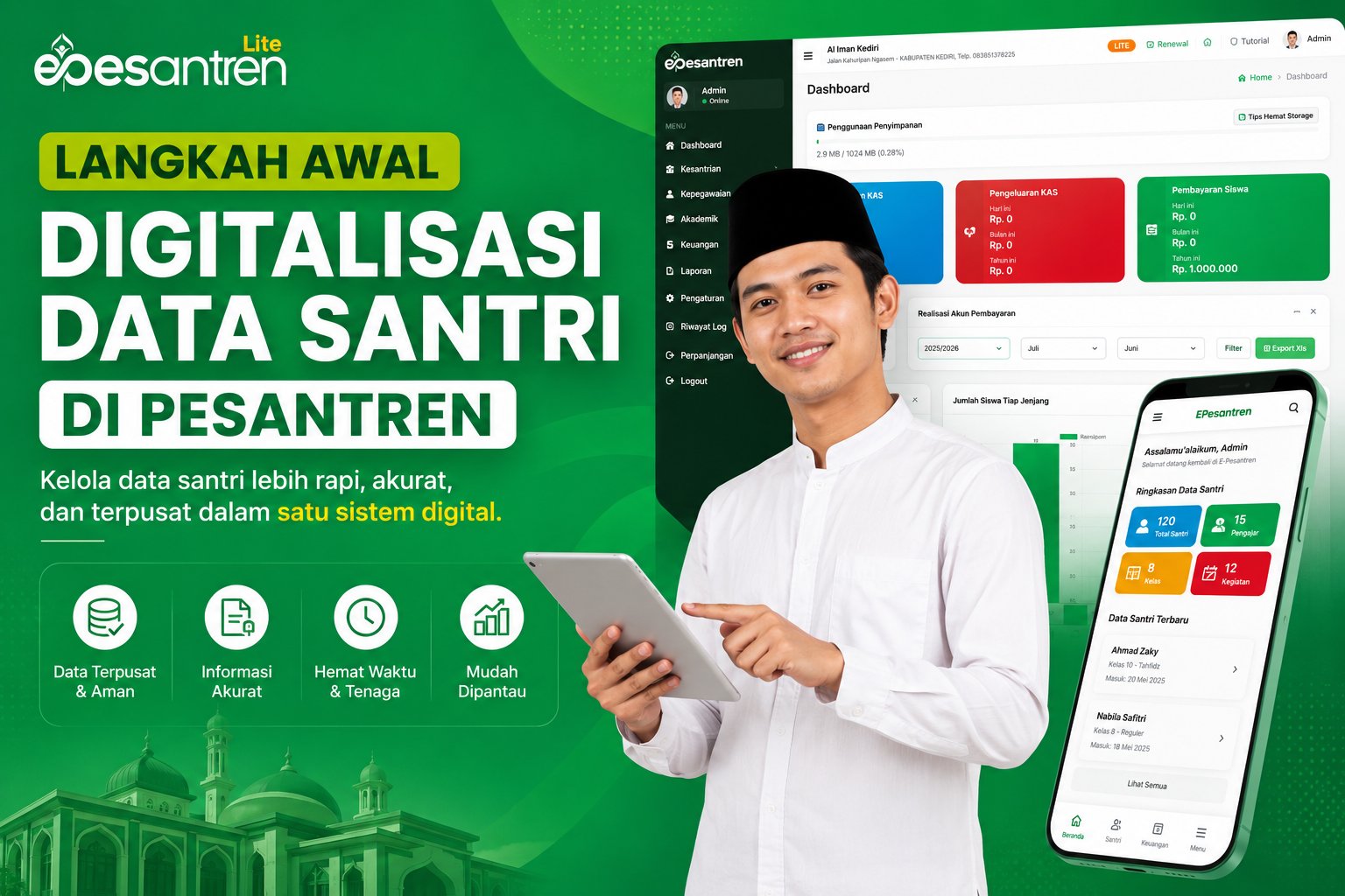 digitalisasi-data-santri-pesantren